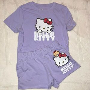 2 piece Hello Kitty short set